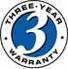 3 Year Warranty